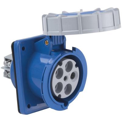 Tomada de Embutir 3P+N+T 63A 220-250V Ip67 para Ambientes Industriais Tramontina