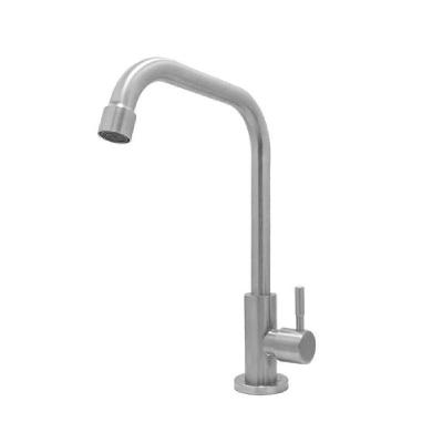 Torneira de Cozinha de Mesa 32845 Bica Móvel Aço Inoxidável Escovado Inox Bognar
