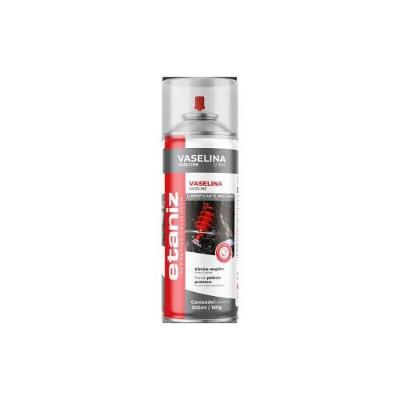 Vaselina Spray 300ML-180G para Casa Indústria e Automóveis Lubrificante Multiuso Etaniz