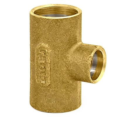 Tê de Latão com Solda B28xb28xb28 02.9.46.0003.02 para Água Quente Ramo Conexões