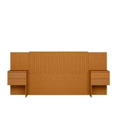 Cabeceira Olinda King Painel Extensível MDP Cinamomo Albatroz Móveis