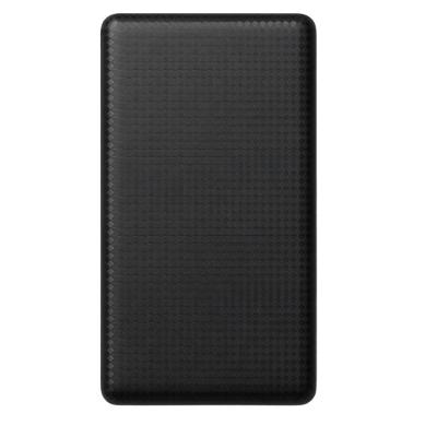 Power Bank MDM Slim Portátil com Textura Carbono Acabamento Preto Fosco 1 Unidade