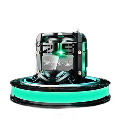 Headset Bluetooth Gamer Portátil MDM UN-AC-M25 com Carga Turbo Preto sem Fio
