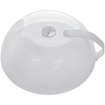 Tampa para Micro-ondas CK5438 para Aquecer Alimentos Plástico com Pegador Transparente Clink