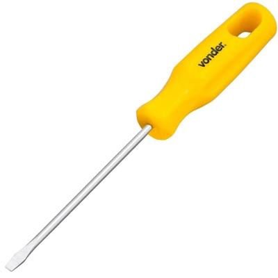 Chave de Fenda B 1-8 X 3 com Ponta Magnetizada Cabo Amarelo 3070218300 Vonder