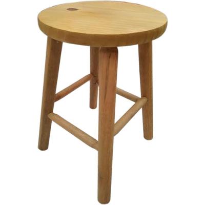 Banqueta e Mocho 114 Madeira Maciça Eucalipto e Pinus Médio 45cm Mel Dalcin