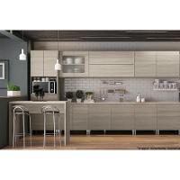 Módulo Cozinha Kappesberg Lótus Tampo Canto Reto B649 98cm Preto - 2