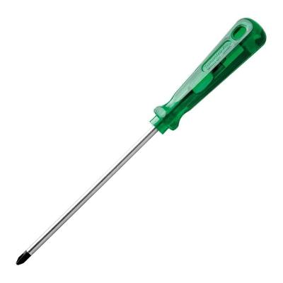 Chave Philips Profissional 10x200mm 3-8x8 44112050 Aço Cromo Vanádio Verde Tramontina
