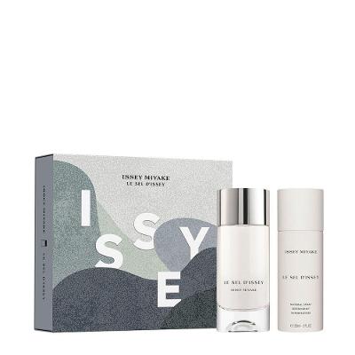 Kit Le Sel D'Issey Masculino Eau de Toilette Amadeirado Aquático 100ML Issey Miyake