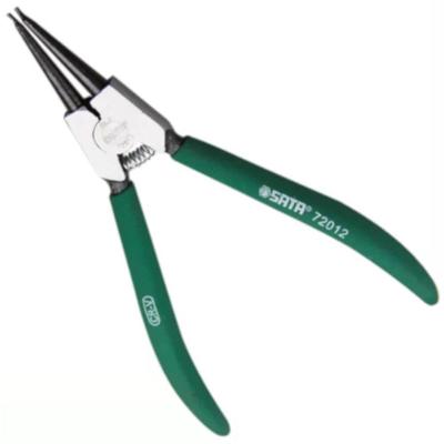Alicate para Anéis Externos Reto 7 19-60mm ST72012ST em Aço CR-V com Acabamento Oxidado Sata
