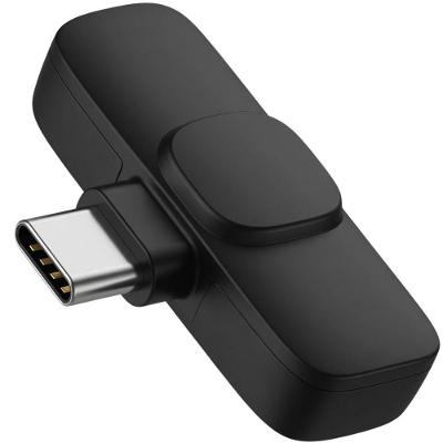 Kit Microfone Lapela Usb C com Transmissor e Receptor sem Fio para Conteúdo Digital MDM