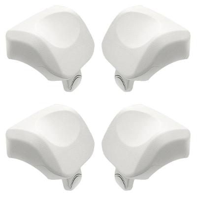 Kit 4 Apoio de Cabeça para Spa Inflável Pure Spa Ofurô Conforto Acolchoado Intex