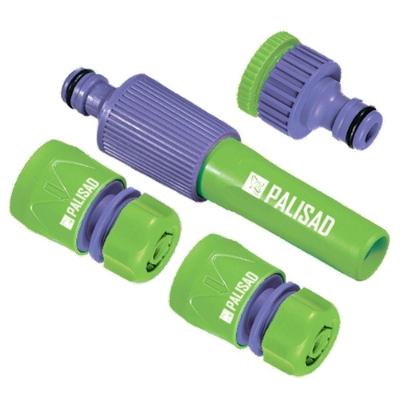 Jogo de Conexão para Mangueira 1-2 651768 para Irrigação em Plástico ABS Palisad