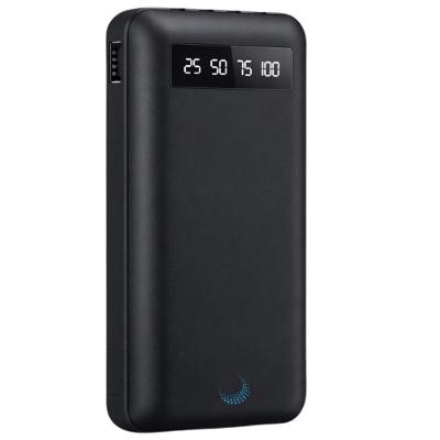 Power Bank MDM Slim com Display Led e Portas Usb a e Usb C Preto