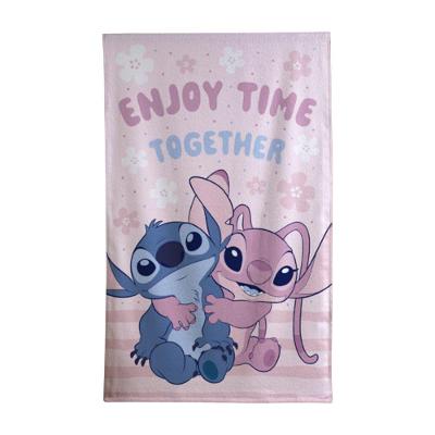 Toalha de Banho Infantil Stitch 70cmx115cm 100% Algodão Felpuda Döhler