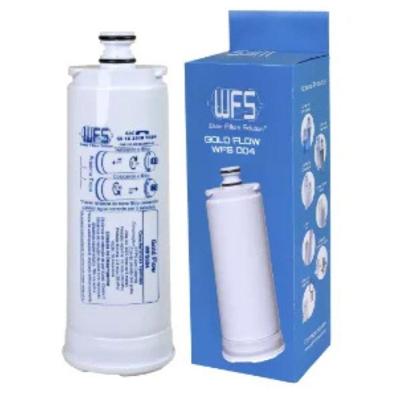Refil WFS WFS004 Gold Flow para Purificador de Água Masterfrio 22,5cm Rótulo Azul