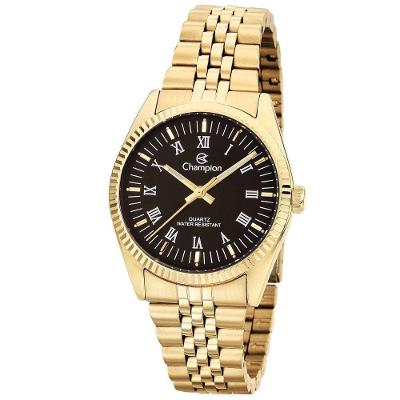 Relógio Champion Feminino Ch24777u Analógico com Pulseira de Aço Inox Dourado