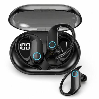 Fone de Ouvido Bluetooth MDM Arc Esportivo com Gancho Proteção Água e Suor Preto