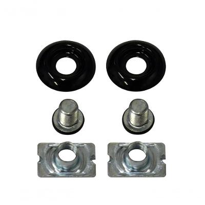Rebite Lateral Cuff para Patins Inline em Alumínio 8mm X 1,1cm Cabeça Redonda 3mm Traxart