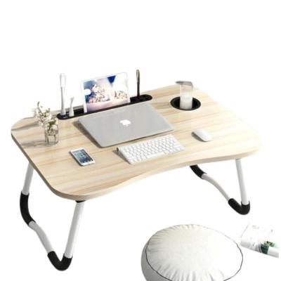 Mesa para Notebook Dobrável com Usb Ventilador e Luz em Mdf 60cm para Home Office e Cama