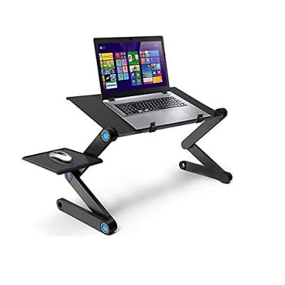 Mesa Articulável para Notebook Desk Slim Ajustável para Sofá Cama e Home Office Preto Slim