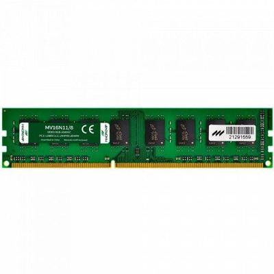 Memória Ddr3 8gb 1600mhz Udimm Pc3-12800 Cl11 Mv16n11-8 Macrovip