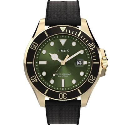 Relógio Masculino Trend Harborside Coast Tw2y05300 Analógico Pulseira de Borracha Iconnect By Timex