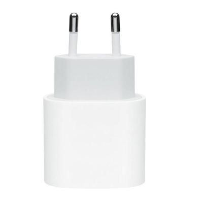 Adaptador Carregador MDM Power Delivery para Celular com Cabos Tipo C e Lightning Branco