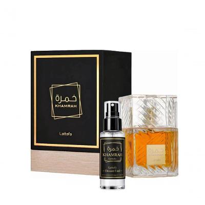 Perfume Khamrah Masculino Decant EDP Aromático Especiado 5ML Lattafa