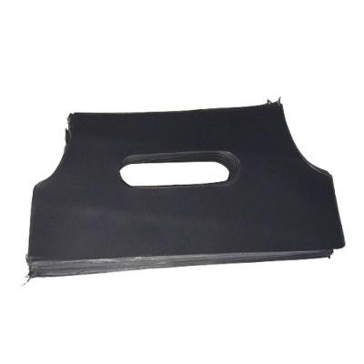 Alça para Saco de Carvão Alcinha Plástica para Transporte Até 12kg Kit 2000 Unidades Preto