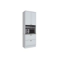 Paneleiro De Cozinha Americana C/ 2 Portas E 2 Gavetas (1 Forno) 71,5cm Branco - Henn - 1