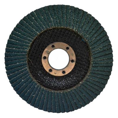 Disco Flap 45 graus  Metal 60 Grãos 4 1-2pol para Desbaste e Acabamento em Metais Famastil