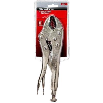 Alicate de Pressão 10" 1843255 com Mordente Curvo Reto em Aço Carbono Mtx