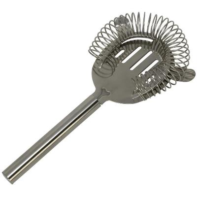 Coador Strainer para Drinks CK6599 em Aço Inox para Bar e Uso Doméstico Prata Clink