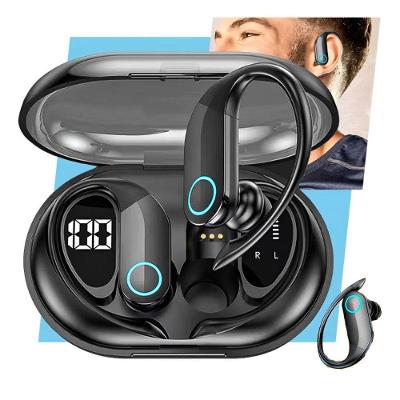 Fone de Ouvido Bluetooth MDM Arc Esportivo com Gancho Auricular Ergonômico Preto