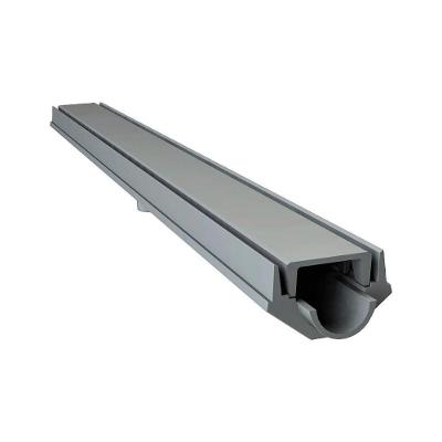 Grelha Invisível Oculta para Piscina 100x8cm Cinza com Caixa Coletora GDA Industria e Distribuidora