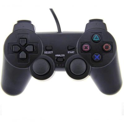 Controle com Fio para Videogame Aquilae Dualshock Compatível com Playstation 2 Analógico