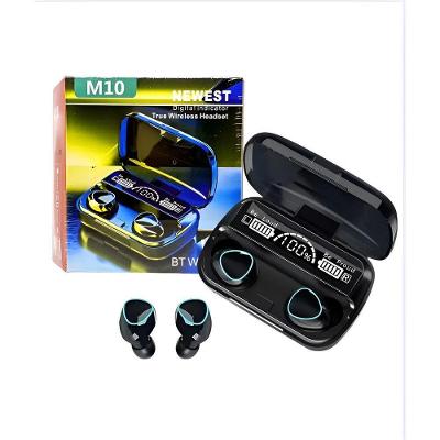 Fone de Ouvido Bluetooth MDM M10 com Microfone e Estojo Power Bank para Smartphone