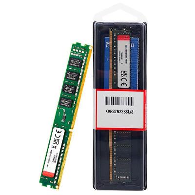 Memória Ram Ddr4 8gb 3200mhz Cl22 1,2v Udimm KVR32N22S8L-8 Kingston