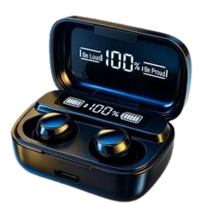 Fone de Ouvido Earbuds Gamer MDM M10 Bluetooth com Power Bank para Jogos e Chamadas