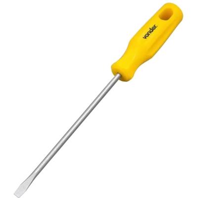 Chave de Fenda I 3-16" X 6" 3070236600 com Ponta Magnetizada Cabo Amarelo Vonder