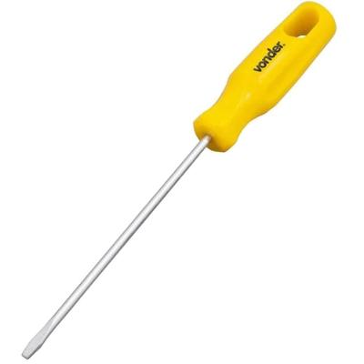 Chave de Fenda 1-8 X 4 Ponta Magnetizada Cabo Amarelo 3070218400 Vonder