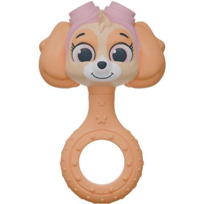 Mordedor Chocalho Patrulha Canina Skye 4M+ Rosa Pais & Filhos