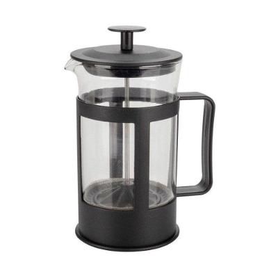 Cafeteira Prensa Francesa 300ML para Café Manual Vidro e Plástico Preto Carisma