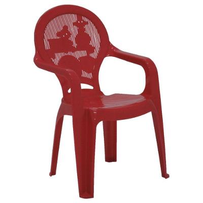 Cadeira Infantil Catty em Polipropileno Vermelho Estampado para Crianças Até 40kg Tramontina