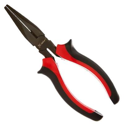 Alicate de Bico Meia Cana Reto 6 160mm Níquel Preto 171589 MTX