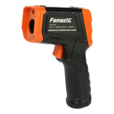 Medidor de Temperatura Infravermelho Laser Digital de -50  graus C a 380  graus C Famastil