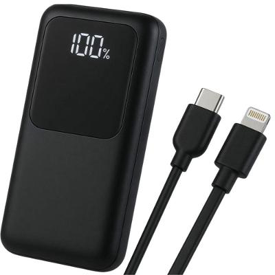 Bateria Portátil MDM Power Bank com Display Digital Indicador Preciso Usb-C e Lightning