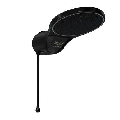 Ducha Moment Dmoel75220bl03 Eletrônica 7500W Pressão 1 Black Zagonel 220V