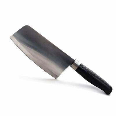 Cutelo Profissional Cozinha Inox 30cm Carne Açougueiro Aço Inoxidável Uso Doméstico Preto Carisma